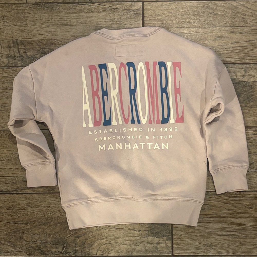 Abercrombie Kids Light Pink Sweatshirt - Picture 2 of 2